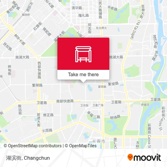 湖滨街 map