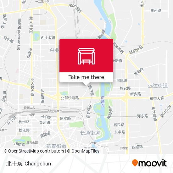 北十条 map