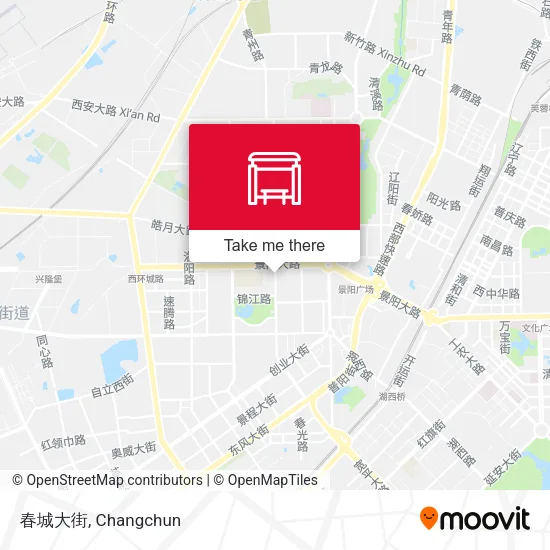 春城大街 map