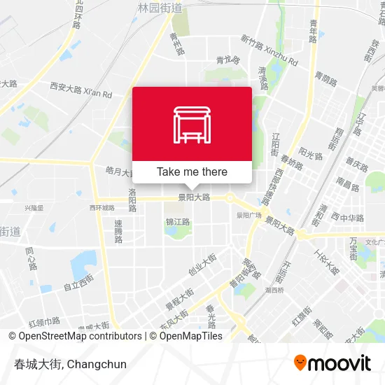 春城大街 map