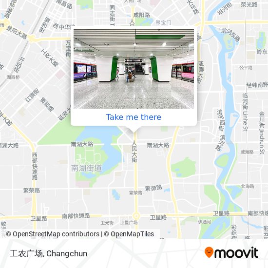 工农广场 map