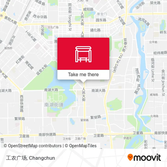 工农广场 map