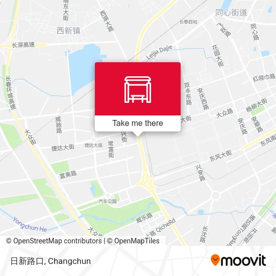 日新路口 map