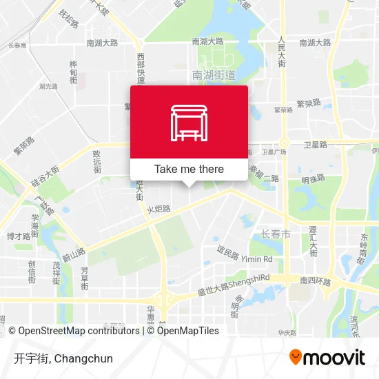 开宇街 map