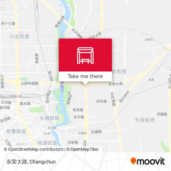 东荣大路 map