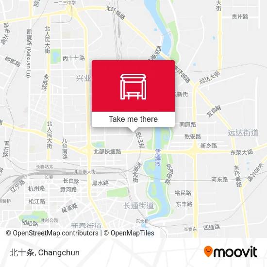 北十条 map