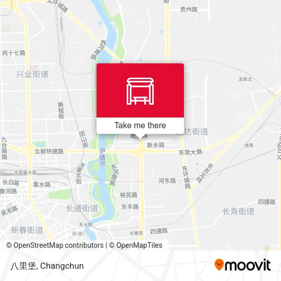 八里堡 map