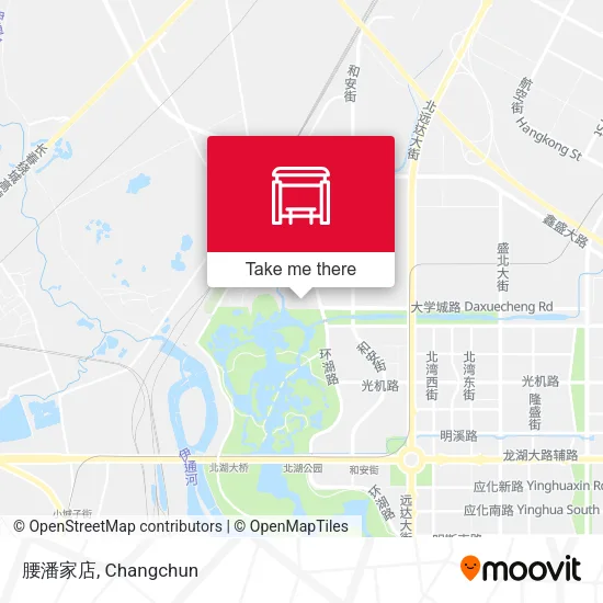 腰潘家店 map
