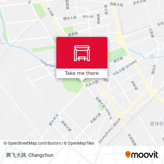 腾飞大路 map