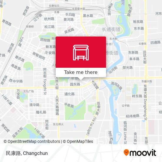 民康路 map