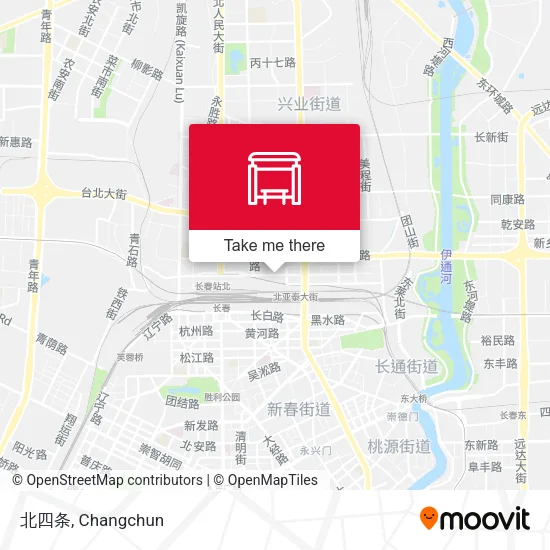 北四条 map