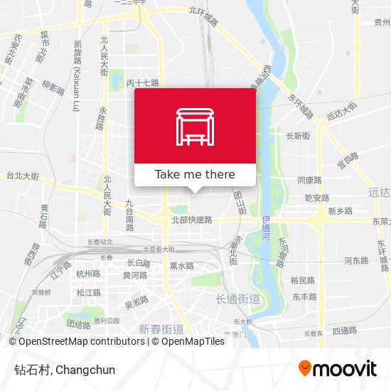 钻石村 map