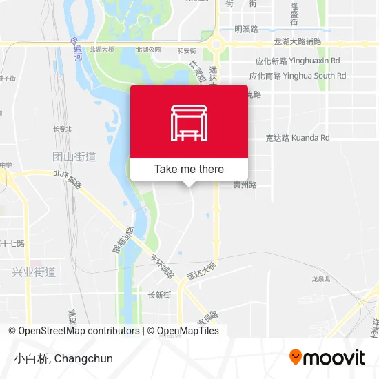 小白桥 map