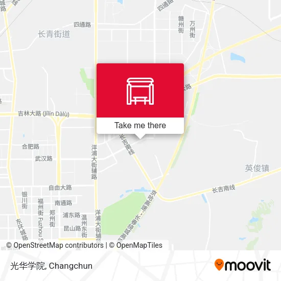 光华学院 map