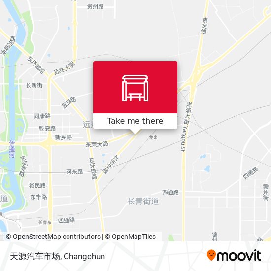 天源汽车市场 map