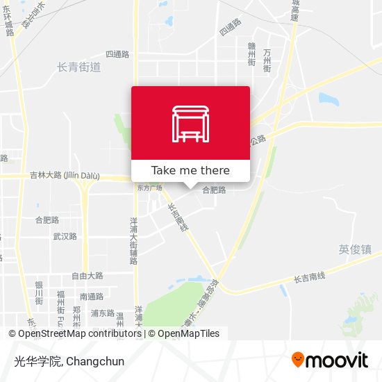 光华学院 map