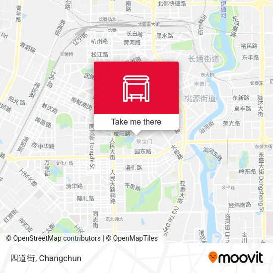 四道街 map