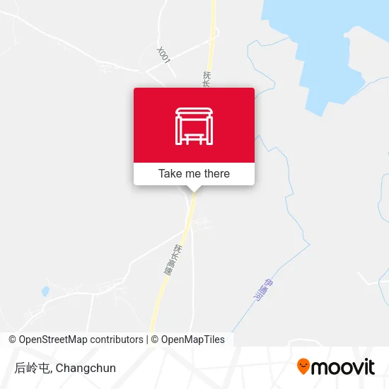 后岭屯 map