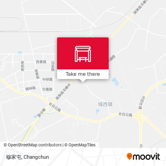 穆家屯 map