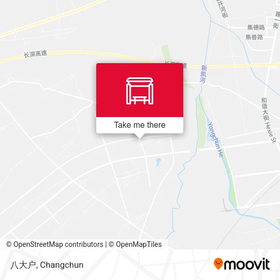 八大户 map