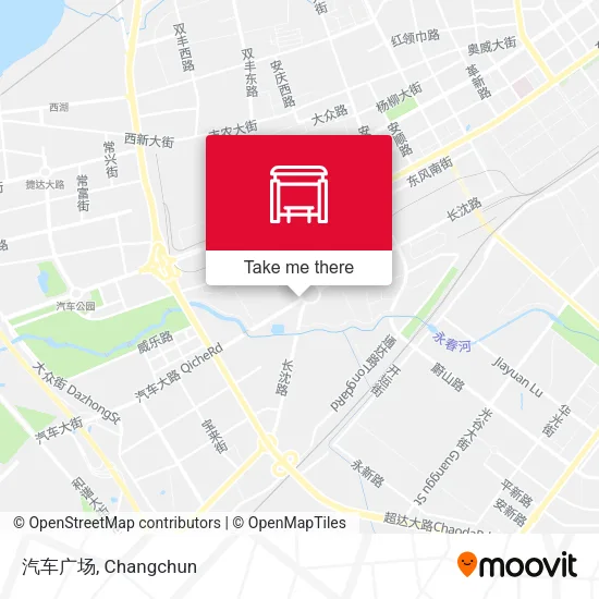 汽车广场 map