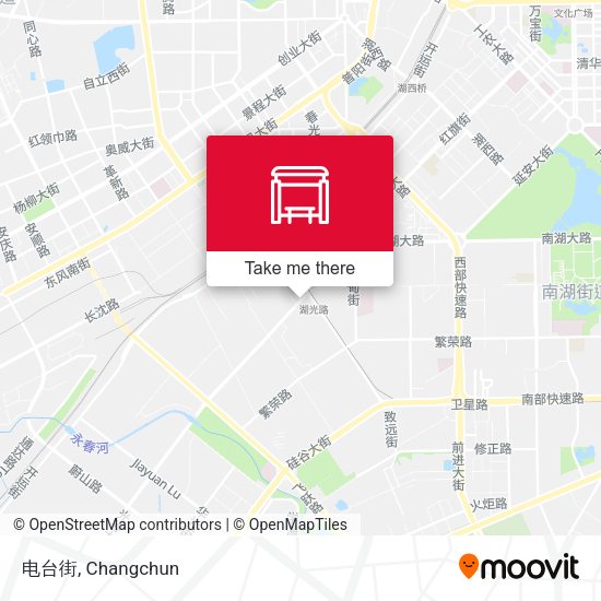 电台街 map