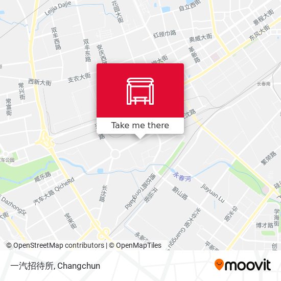 一汽招待所 map