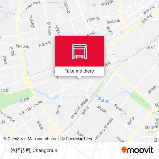 一汽招待所 map