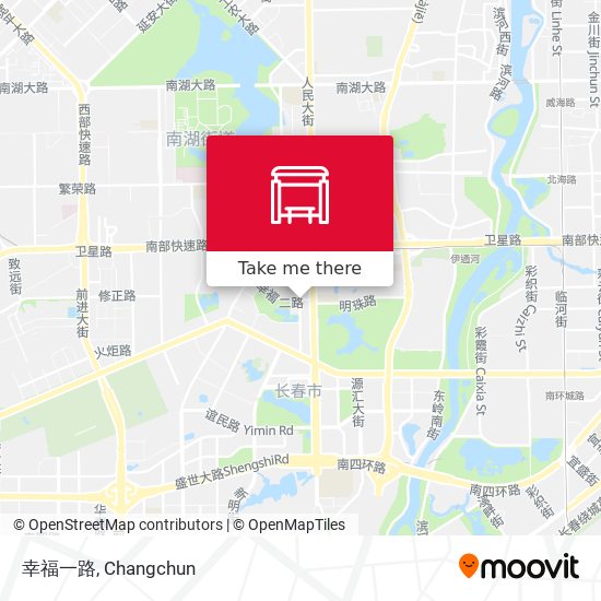 幸福一路 map