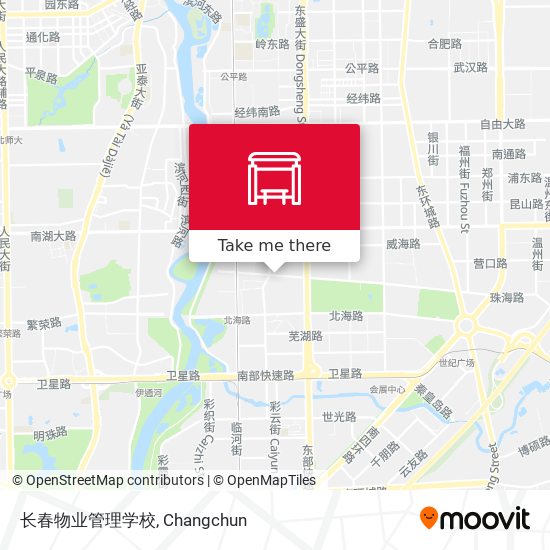 长春物业管理学校 map