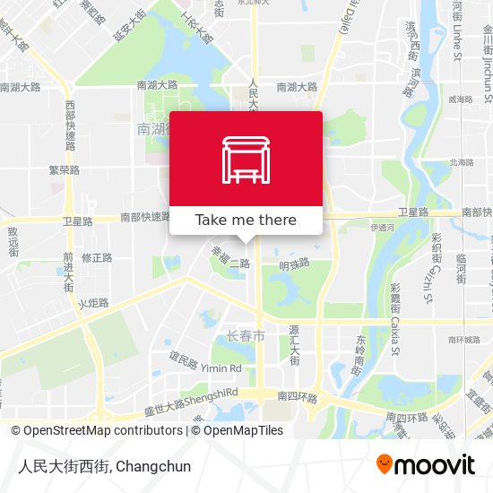 人民大街西街 map