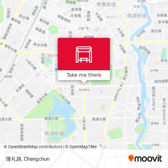 隆礼路 map