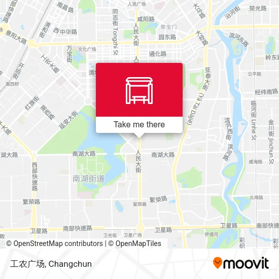 工农广场 map