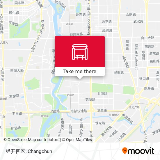 经开四区 map
