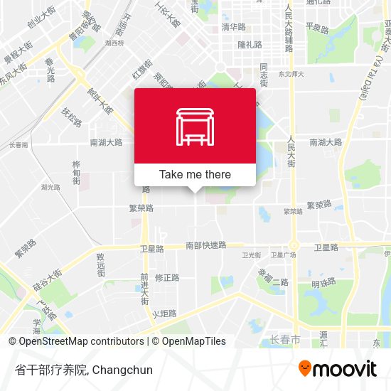 省干部疗养院 map