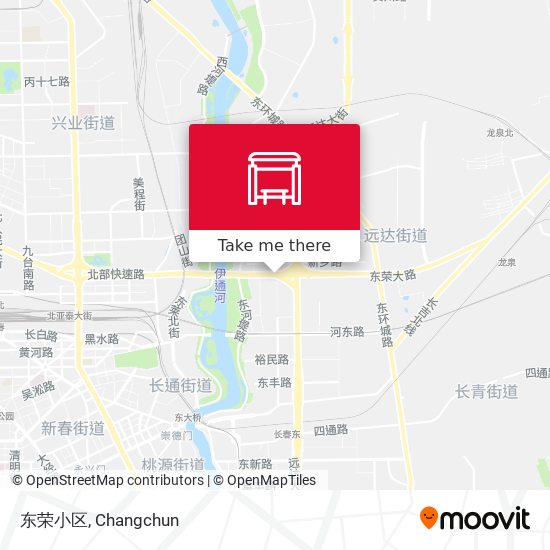 东荣小区 map