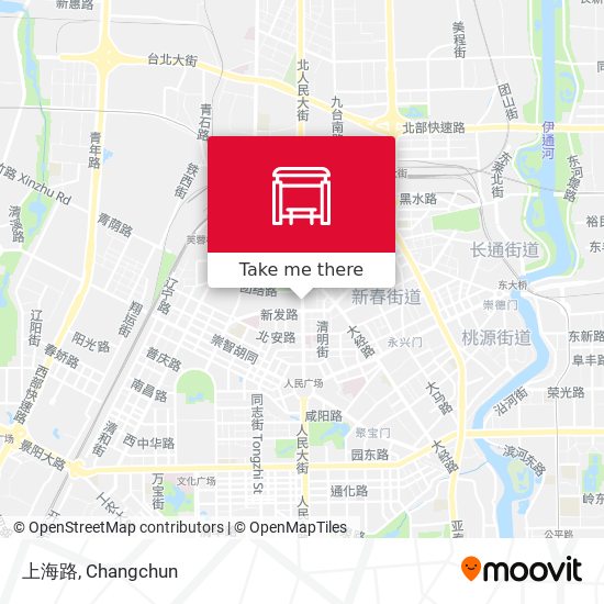 上海路 map