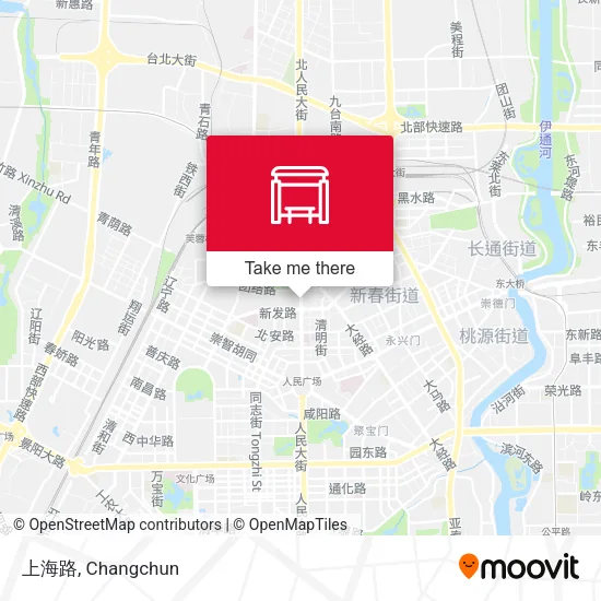 上海路 map