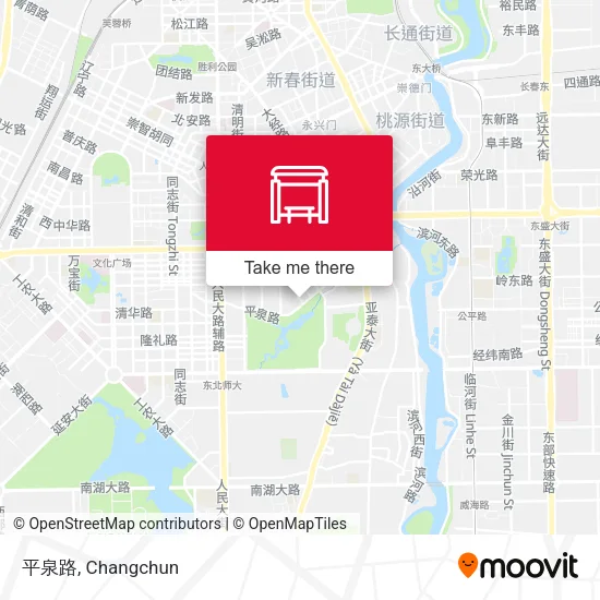平泉路 map