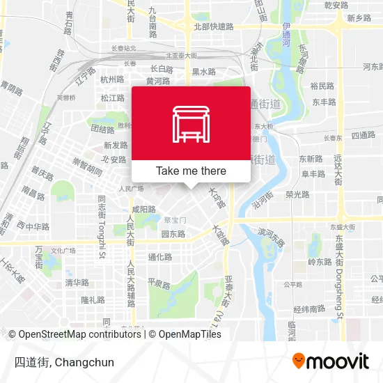 四道街 map