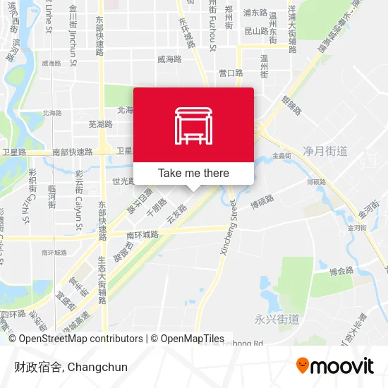 财政宿舍 map