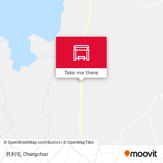 胜利屯 map