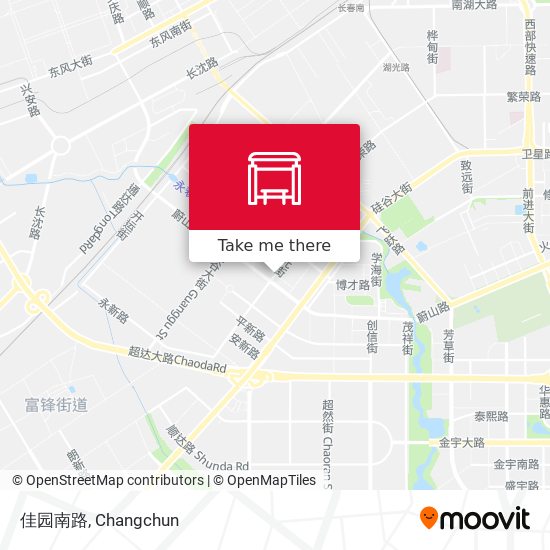 佳园南路 map