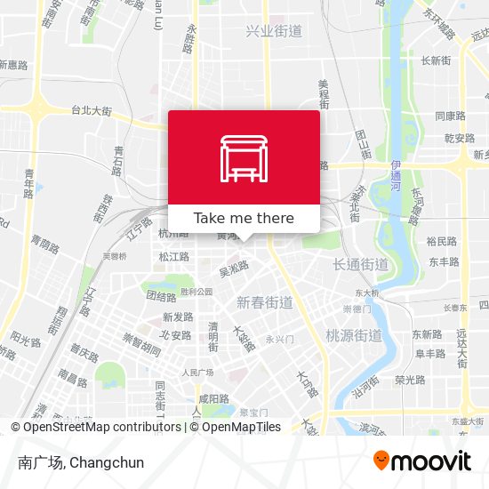 南广场 map