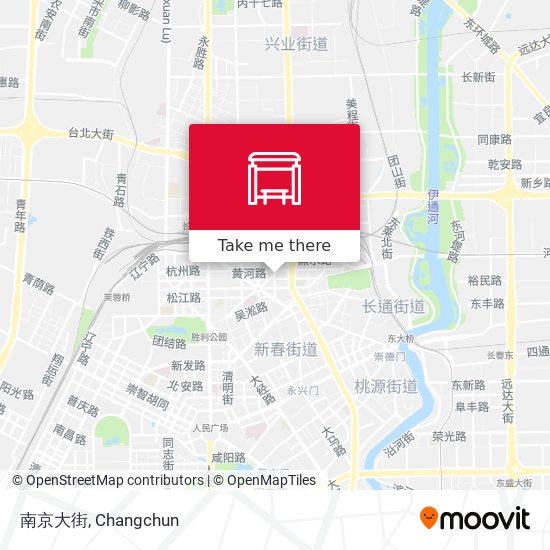 南京大街 map