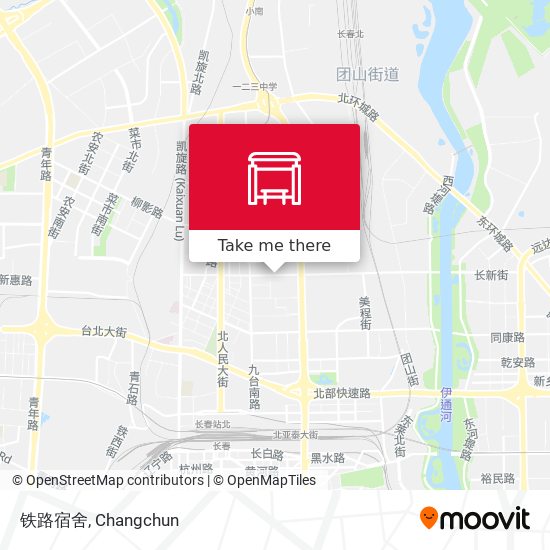 铁路宿舍 map
