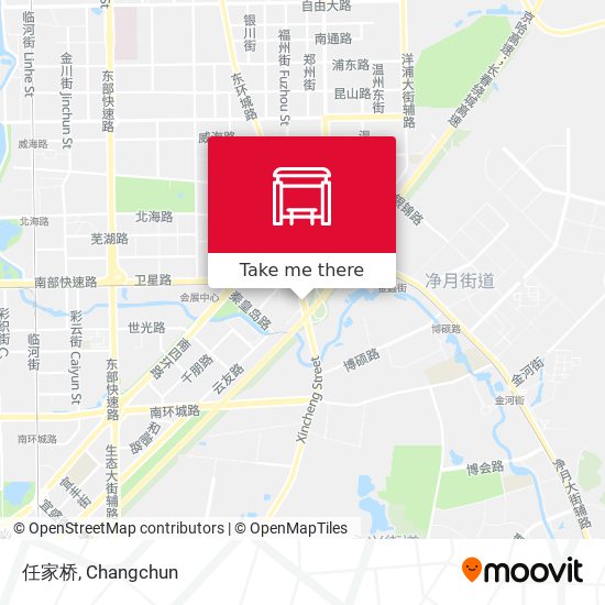 任家桥 map