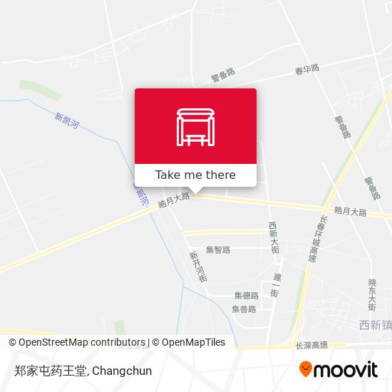 郑家屯药王堂 map