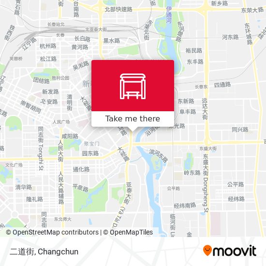 二道街 map