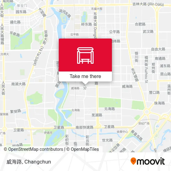 威海路 map